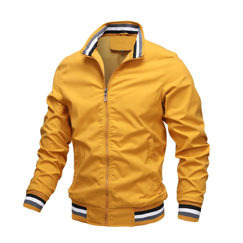 Bomber Jacket Men'S Casual