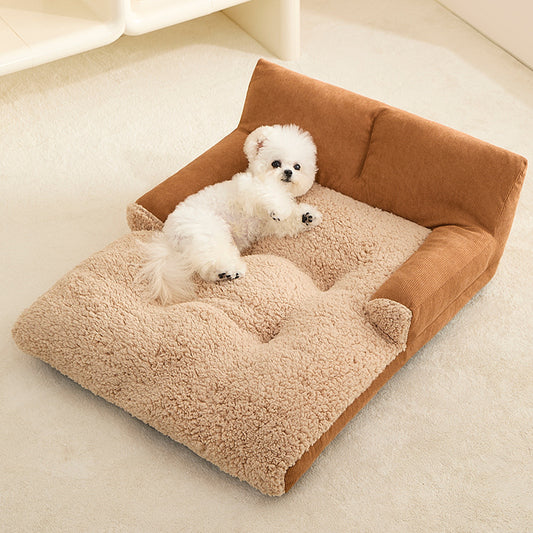 Dog Kennel For All Four Seasons Universal Warm Cushion Pet Nest Mat Cat Nest Supplies Sofa Bed For Small And Medium Dogs