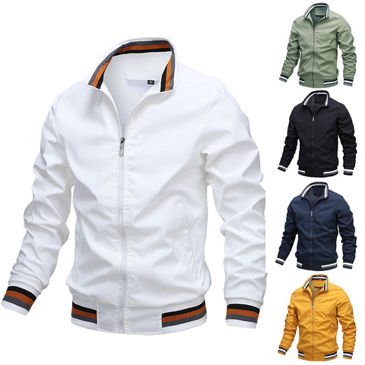 Bomber Jacket Men'S Casual