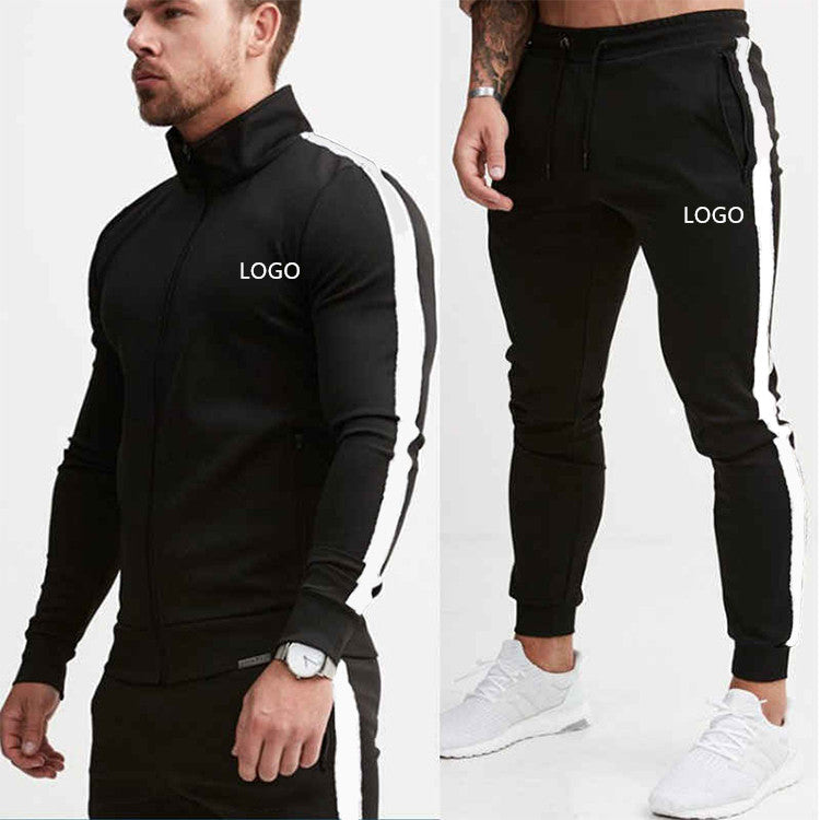 Top Quality Custom Fitness Athletic Wear Two Piece Activewear Sports Wear Sets Spandex Men Active Wear