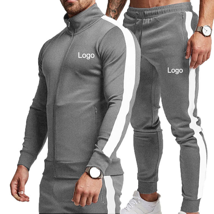 Top Quality Custom Fitness Athletic Wear Two Piece Activewear Sports Wear Sets Spandex Men Active Wear