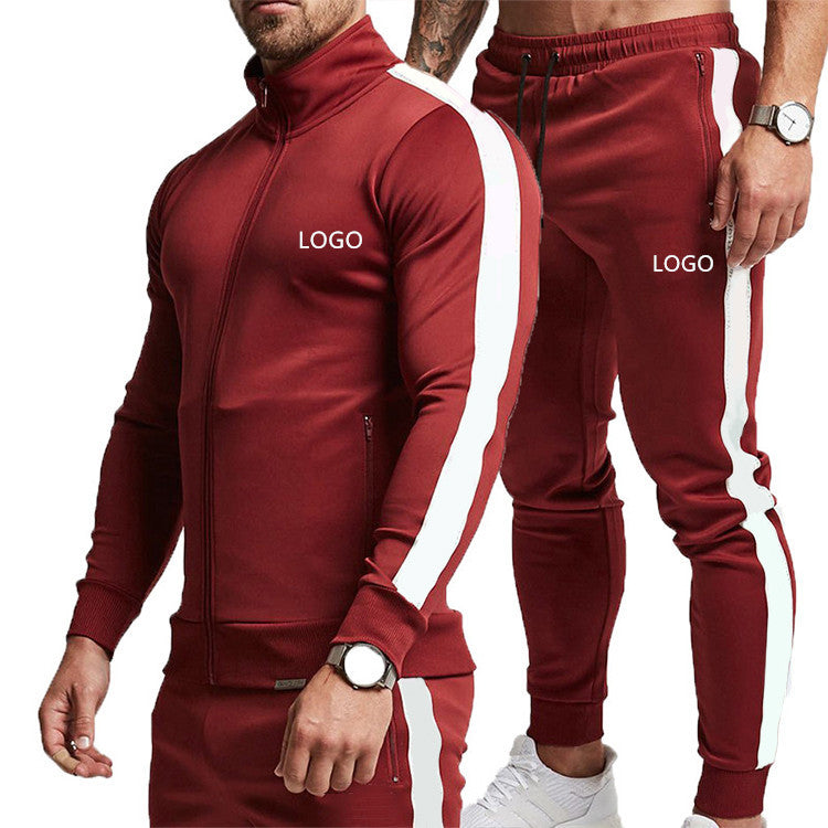 Top Quality Custom Fitness Athletic Wear Two Piece Activewear Sports Wear Sets Spandex Men Active Wear